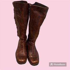 Nicole |Brown |Tall Riding Boots| Genuine Leather| Size 5 1/2|
